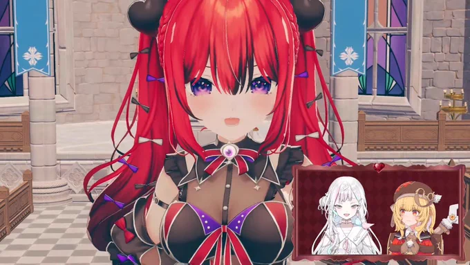 #芽々守あん3Dお披露目かわいい 
