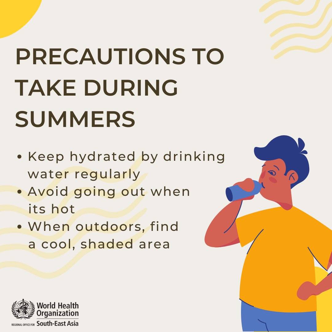 #StaySafe from extreme heat 👇