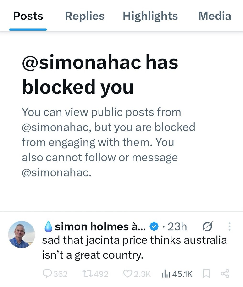 Bryan_APDS's tweet photo. Simon Says thinks Australia being great again is a bad idea, obviously he didn't like my response.........😆🤣
#Inheritance
#SelfEntitlement https://t.co/yL14vtHRh4