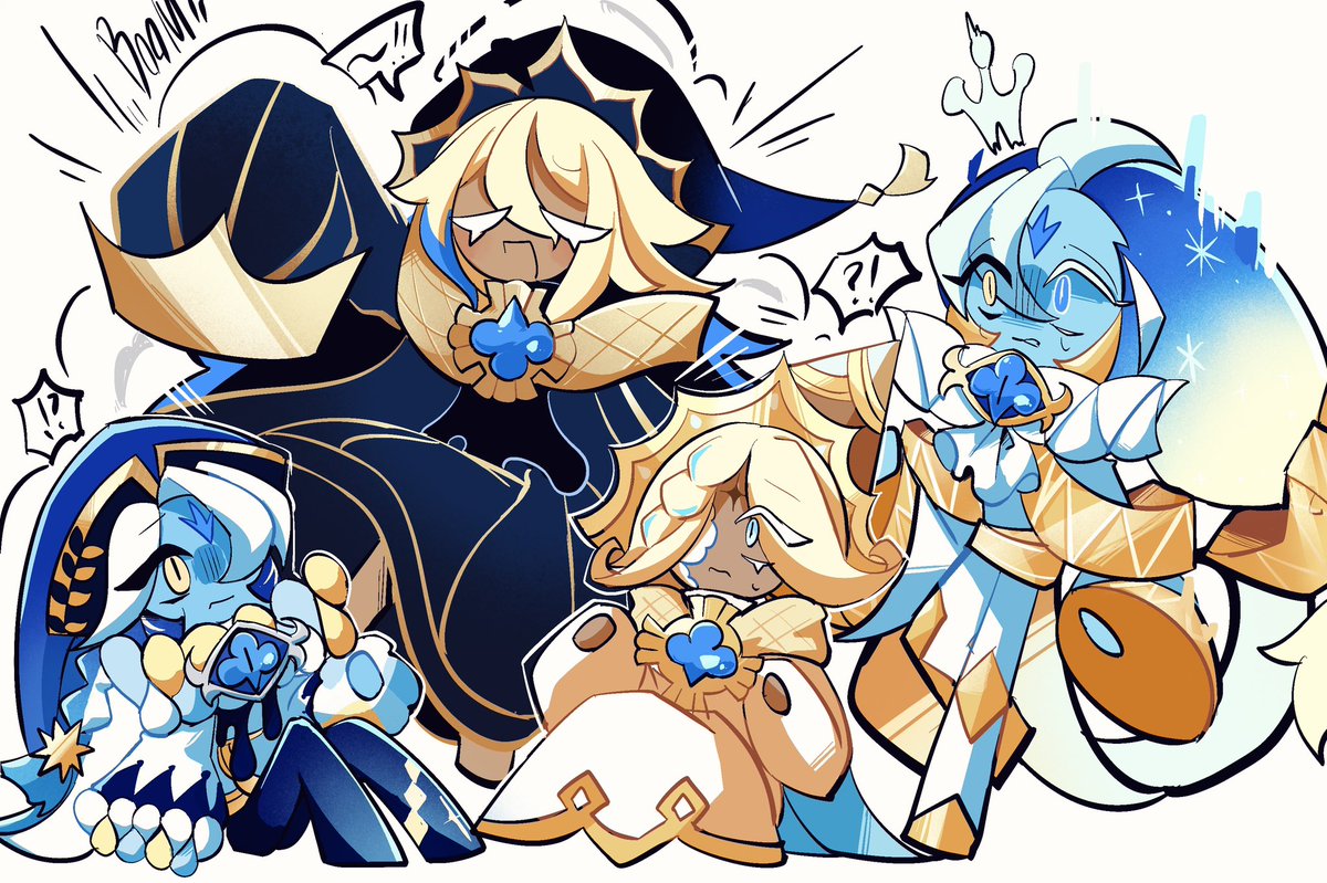 知識ifのリトル🎭🍦ちゃん達と( @ marimari1247宅) swap🎭🍦絡み絵