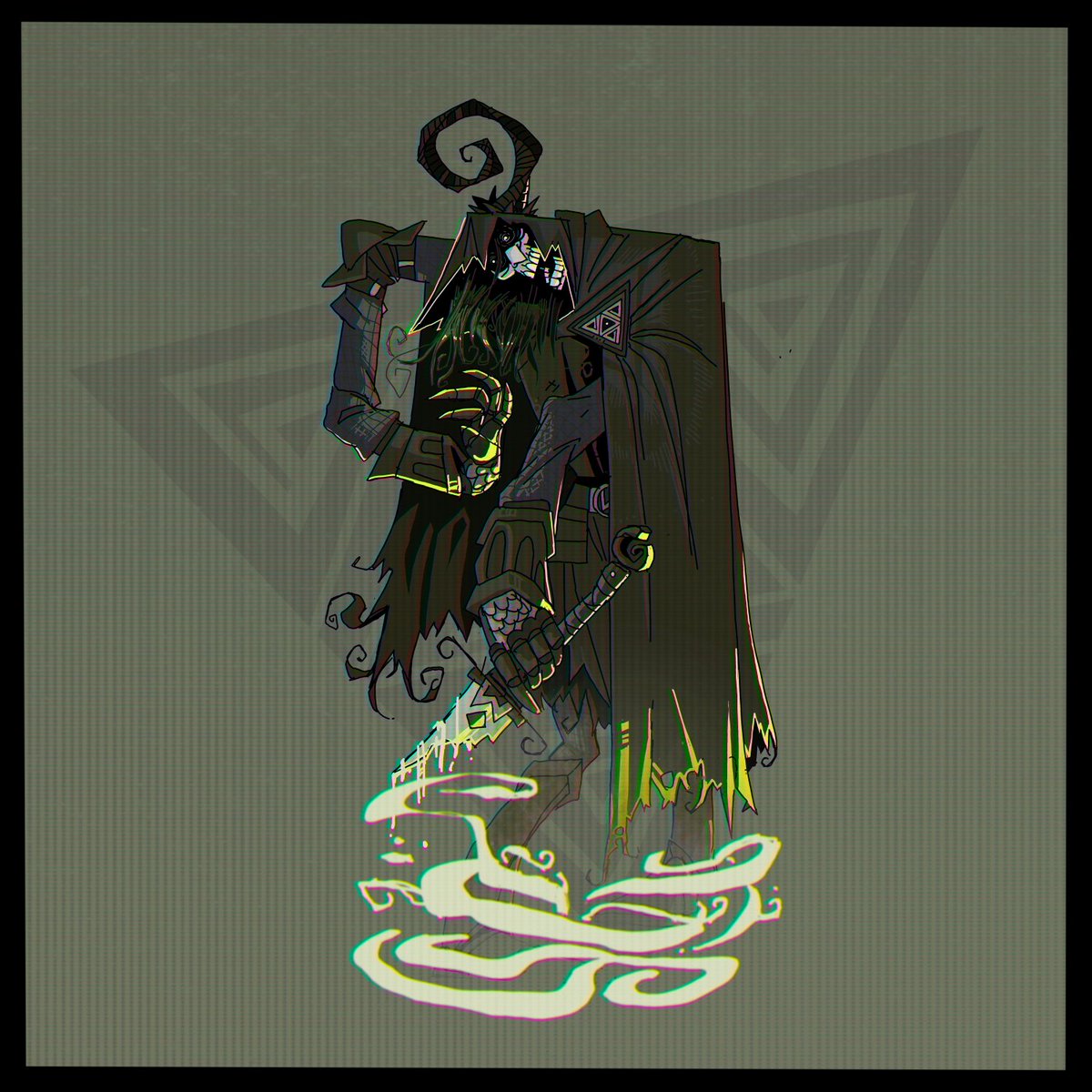 there's something moving in the fog.