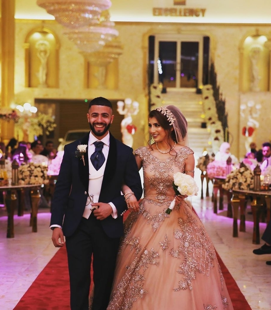HandTailoredUK's tweet photo. "Get ready to say 'I do' in style! Book early &amp; save on our custom bespoke wedding attire with 20% off. Don't miss out on this incredible offer! Limited time only. #weddingattire #bespokefashion #discount"

Image of Samir &amp; Bride 

#CustomWeddingAttire #BookEarlySave #Bespoken https://t.co/4qGSiMkgSE