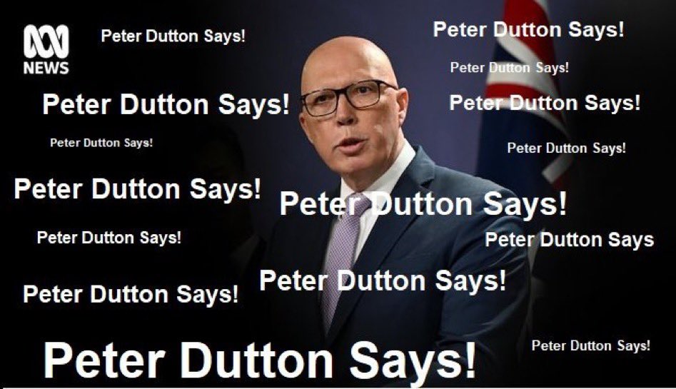 madameshawshank's tweet image. Here’s a hypothetical…

#Dutton’s a Labor LOTO.

Campaigning. 

He’d get but a squillionth of the time the media &amp;amp; ABC are giving him.

Remember the relentless Who’s Albo? sloganeering? 

#auspol
#BiasedMedia
#ThisIsNotJournalism