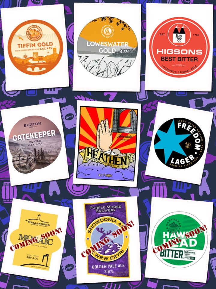 The Corner Post (@cornerpost_the) on Twitter photo Here's how we finish off this week-end for you. We are open from 2pm - 8pm today if you fancy calling in to give them a try. Cheers!
<a href="/KLBrewery/">Kirkby Lonsdale Brew</a> <a href="/loweswatergold/">Loweswater Gold</a> <a href="/HigsonsBeer/">Higson's Beer</a> <a href="/BuxtonBrewery/">BuxtonBrewery</a> <a href="/AbbeydaleBeers/">Abbeydale Brewery</a> <a href="/FreedomBrewery/">Freedom Brewery</a> <a href="/LiverpoolCAMRA/">Liverpool CAMRA</a>
#RealAleFinder Here's how we finish off this week-end for you. We are open from 2pm - 8pm today if you fancy calling in to give them a try. Cheers!
<a href="/KLBrewery/">Kirkby Lonsdale Brew</a> <a href="/loweswatergold/">Loweswater Gold</a> <a href="/HigsonsBeer/">Higson's Beer</a> <a href="/BuxtonBrewery/">BuxtonBrewery</a> <a href="/AbbeydaleBeers/">Abbeydale Brewery</a> <a href="/FreedomBrewery/">Freedom Brewery</a> <a href="/LiverpoolCAMRA/">Liverpool CAMRA</a>
#RealAleFinder