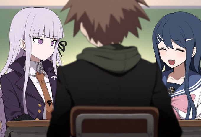 ? 二人ともどうかした?

…いえ 何でもないわ…♡
苗木くん エスパーの真似は10年早いですよ♡ 