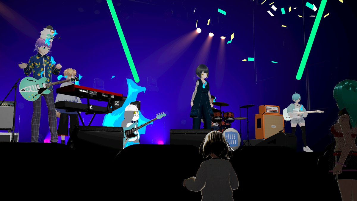 Ko_Nemawari's tweet image. いいですねぇ！！！！  #cluster #おまよう真夜中 #BLUEFLAME
cluster.mu/e/6f770730-54d…