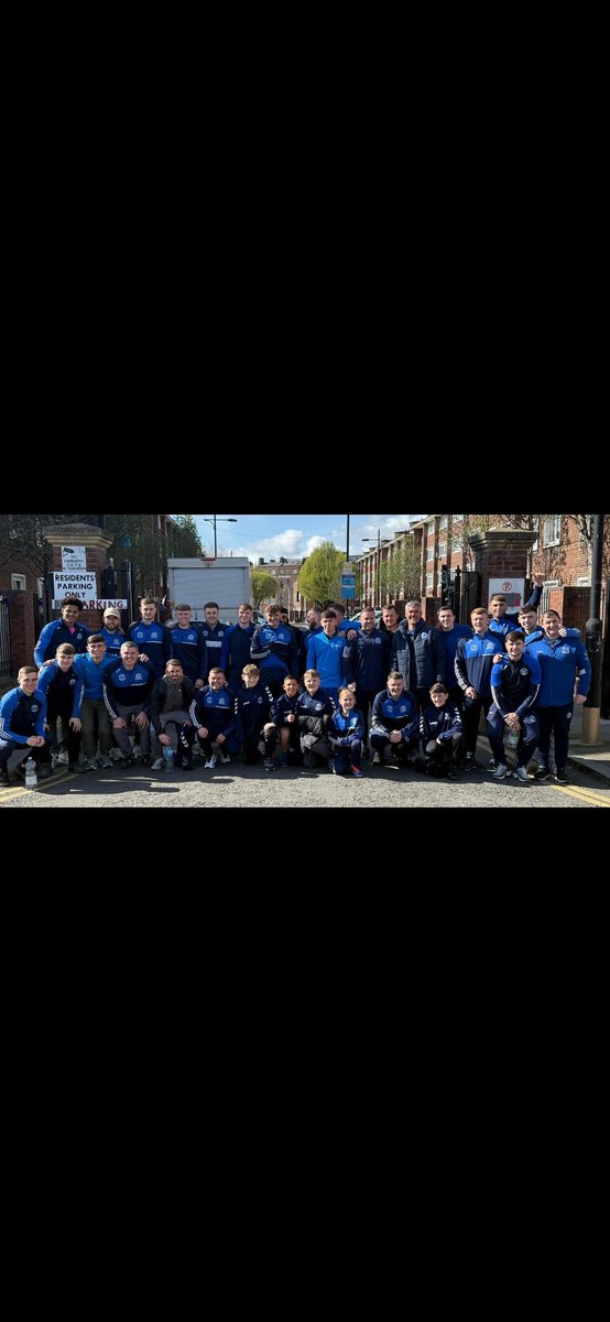 On the road 1/4 finals of LFA Junior Cup #UpTheFlats 💙⚽️