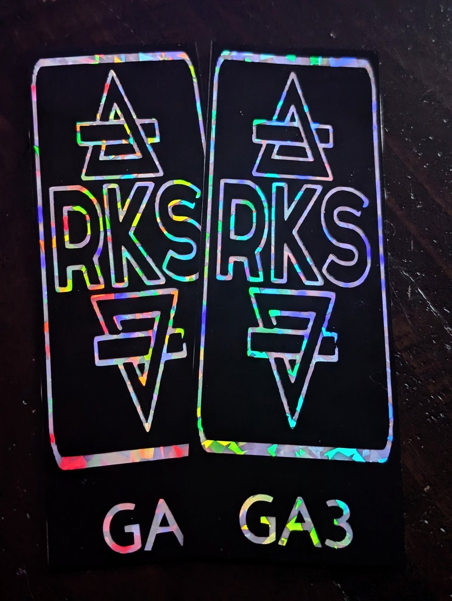 Never worked with vinyl before but I love how these turned out

Can't wait to see them in Grand Rapids <a href="/RKSBandOfficial/">Rainbow Kitten Surprise</a>