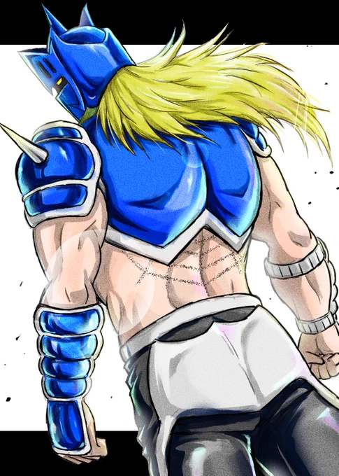 #キン肉マン ケビンは背中もいい! 