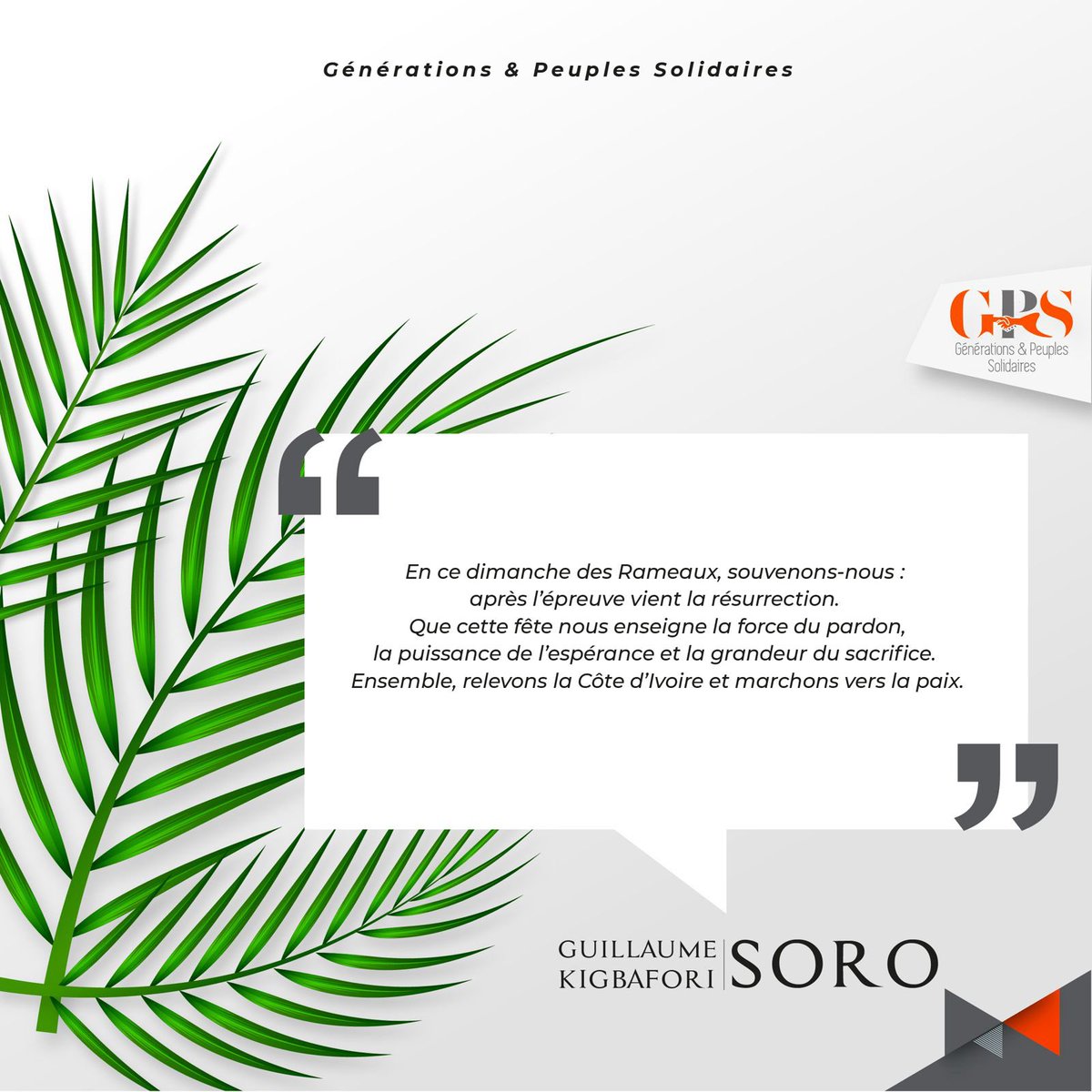 Guillaume K. Soro tweet media