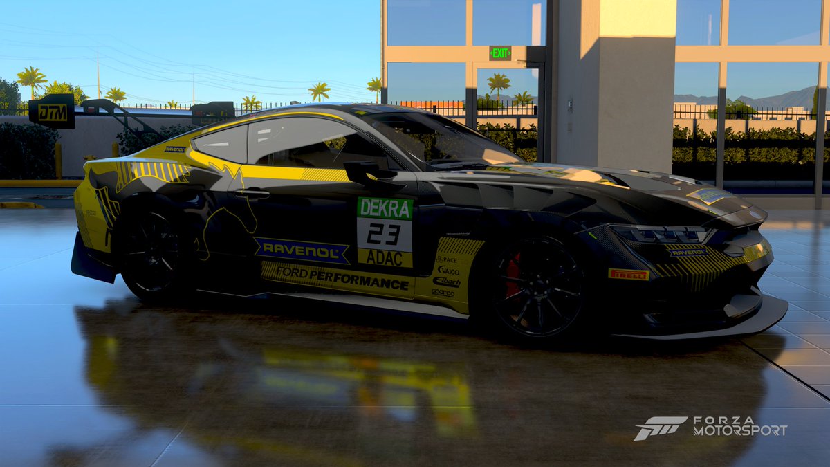 Bhattman21's tweet photo. Here is my 3rd iteration of the 2025 HRT @hauptracingteam GT3 DTM
Filename: #23 HRT CARBON
Add widebody for best results.
@ForzaMotorsport
@ForzaHorizon
@Turn10Studios
#Fordperformance #mustang #GT3 #dtm #pirelli #ravenol #forzapainter #forzashare #gaming #XboxSeriesX https://t.co/I1yYcfS5n8