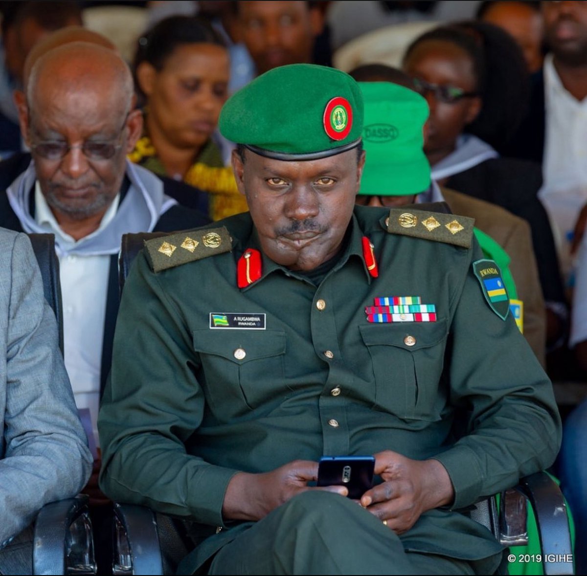 Brig Gen Albert RUGAMBWA once said :

“Those who fell on the battlefield went to heaven, and we who remained bear its scars that remind us we did not fight in vain. Do not enjoy the peace you see today and forget the price that was paid for you to have it.”