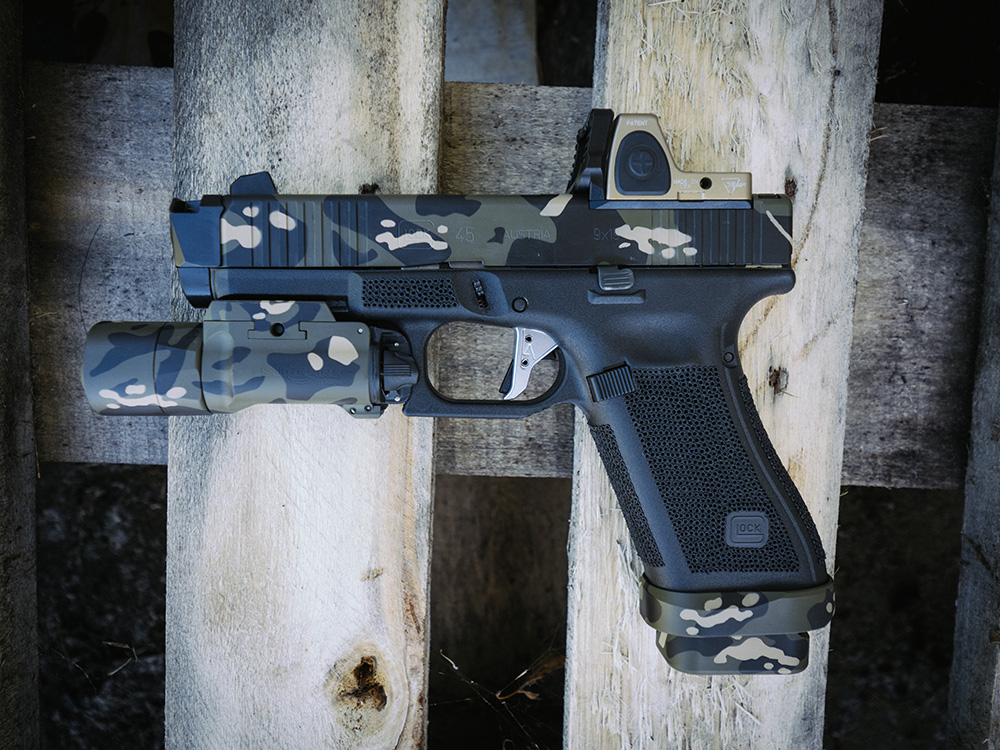 Firearms_Depot's tweet photo. Spot the upgrades 👀🔧
This Glock’s been enhanced for performance and precision—can you call out what’s been upgraded?
#GlockLife #CCWUpgrades #EverydayCarry #GlockMods #EDC #TacticalLife #PewPew #GlockNation #FirearmsDepot #CustomGlock #2A https://t.co/otPZaaH1yu