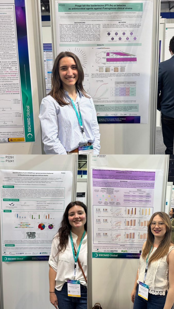 ✨We are very grateful for this oportunity. Poster presentation of #MicroTM at #ESCMIDGlobal 2025 in Vienna <a href="/MariadelMarTom/">María Tomas (María del Mar Tomas)</a> <a href="/luciaarman97/">Lucía🌸</a> <a href="/cibargurenq/">Clara Ibarguren Quiles</a> ✨🦠