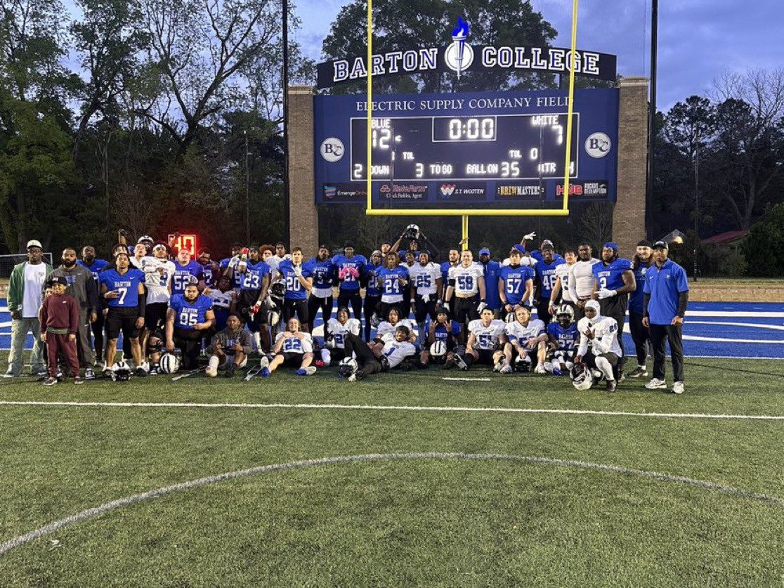 Peyton McBride (@coachpeytonm) on Twitter photo Great way to wrap up spring ball! Proud of the way everyone competed, incredibly talented group of guys and lots to look forward to this fall in Wilson! #BeUncommon <a href="/barton_fb/">BartonCollegeFB</a> Great way to wrap up spring ball! Proud of the way everyone competed, incredibly talented group of guys and lots to look forward to this fall in Wilson! #BeUncommon <a href="/barton_fb/">BartonCollegeFB</a>