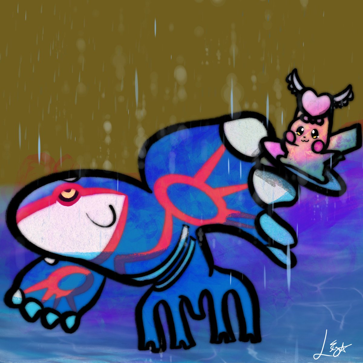 surfing pikapal you will always be famous ⚡️🌊#PlayPokemon