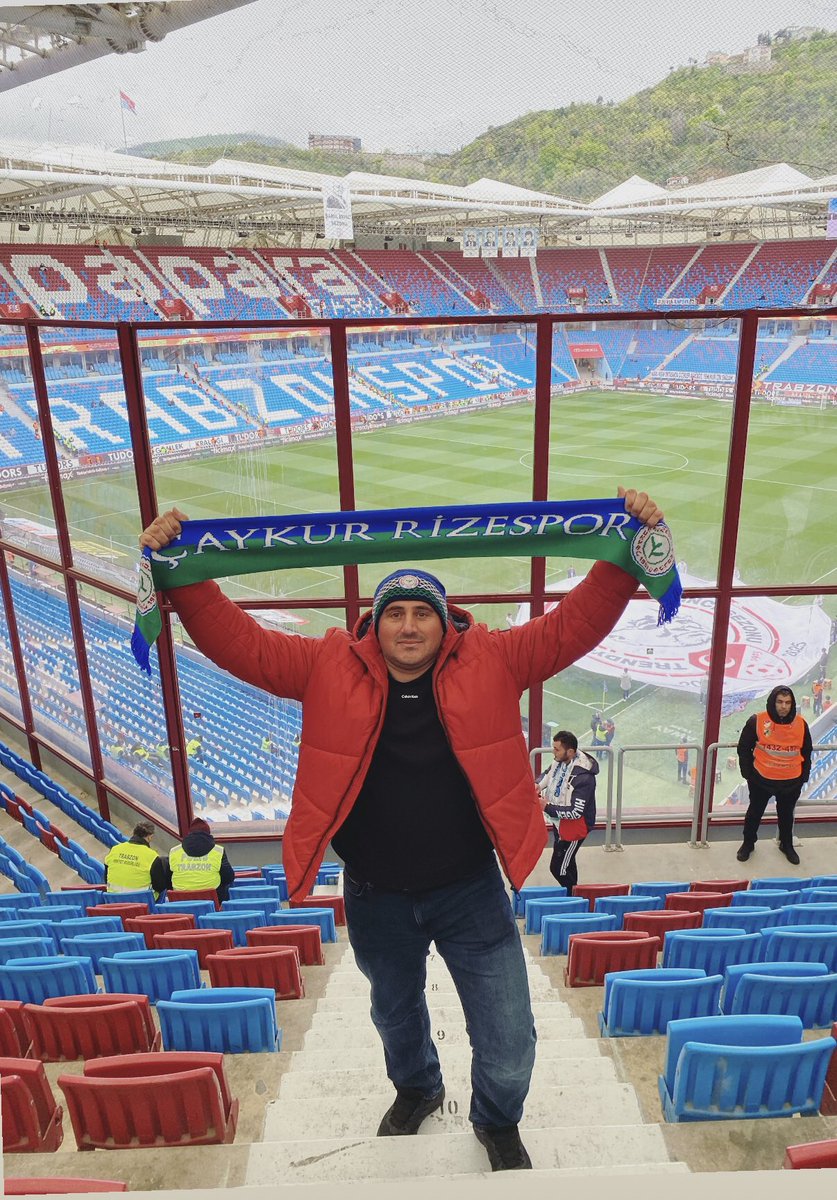 Geldik..💚💙
#ÇRSvTS
 #Rizespor