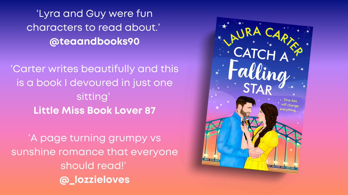 BoldwoodBooks's tweet photo. Thank you to @teaandbooks90, @Littlemissbook6 and _lozzieloves for their recent reviews on the #CatchAFallingStar by @LCarterAuthor #blogtour 

Buy now ➡️ https://t.co/djKJmDGt9n https://t.co/CBEsBV6gR2