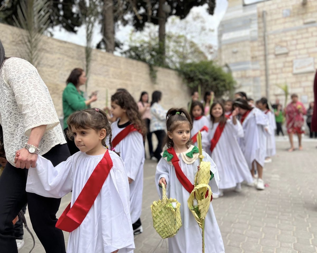 Palm Sunday in Gaza
St. Porphyrius Church
April 13, 2025