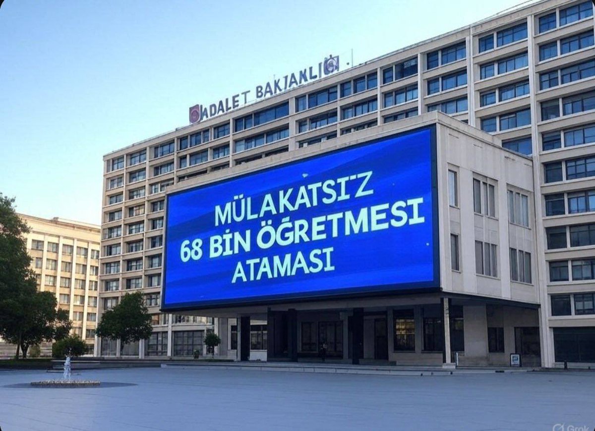 Öğretmenler Mülakatsız Adil Kontenjanlı 68.000 Öğretmen ataması bekliyor

#Kabine68BinÖğretmenAtaması
#AyağaKalk