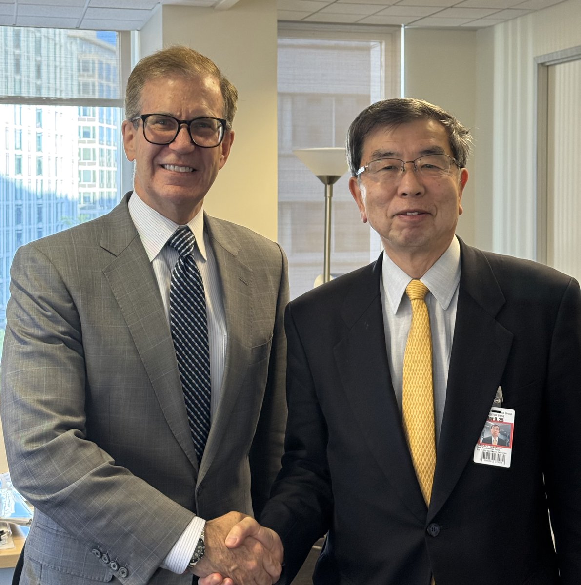 Christopher Stephens (@leadingidea) on Twitter photo Always a great pleasure to catch-up with my friend and former boss, <a href="/ADB_HQ/">Asian Development Bank</a> Takehiko Nakao, President of Asian Development Bank, 2013-2020. Pres. Nakao's scholarship and insights continue to shape the global development agenda. <a href="/WorldBank/">World Bank</a> Always a great pleasure to catch-up with my friend and former boss, <a href="/ADB_HQ/">Asian Development Bank</a> Takehiko Nakao, President of Asian Development Bank, 2013-2020. Pres. Nakao's scholarship and insights continue to shape the global development agenda. <a href="/WorldBank/">World Bank</a>