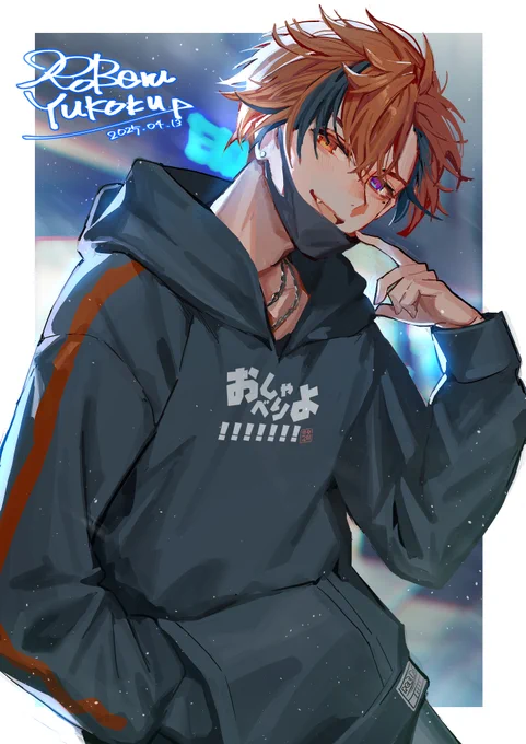 改めて夕刻ロベルさんの新衣装のお仕立てを今回もさせていただきました!! #描クテル 