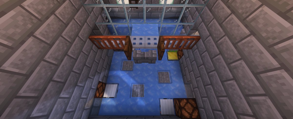 Minecraft_PCG's tweet photo. 【12th:水猪村】
氷上にアイテムを滑らせるタイプのパチンコ(?)
ある意味で鯖内でも定番な施設がひっそりと佇んでいる
#Minecraft #マインクラフト #MinecraftPCG #マルチ鯖 https://t.co/QgN62txQNS