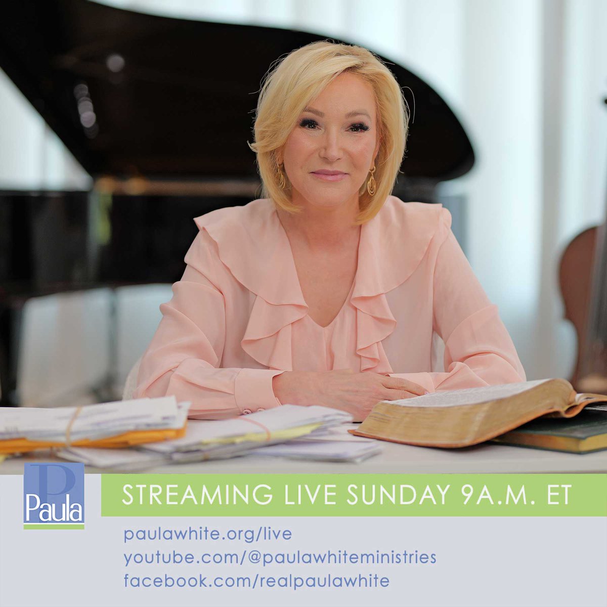 Today is Palm Sunday... Passover began Saturday April 12th at Sundown and continues through the 20th on Easter Resurrection Sunday. His Word is Your Answer!

Live on FB: facebook.com/realpaulawhite/
Live at: paulawhite.org/live/
YouTube: youtube.com/@paulawhitemin…
Or the PWM App.