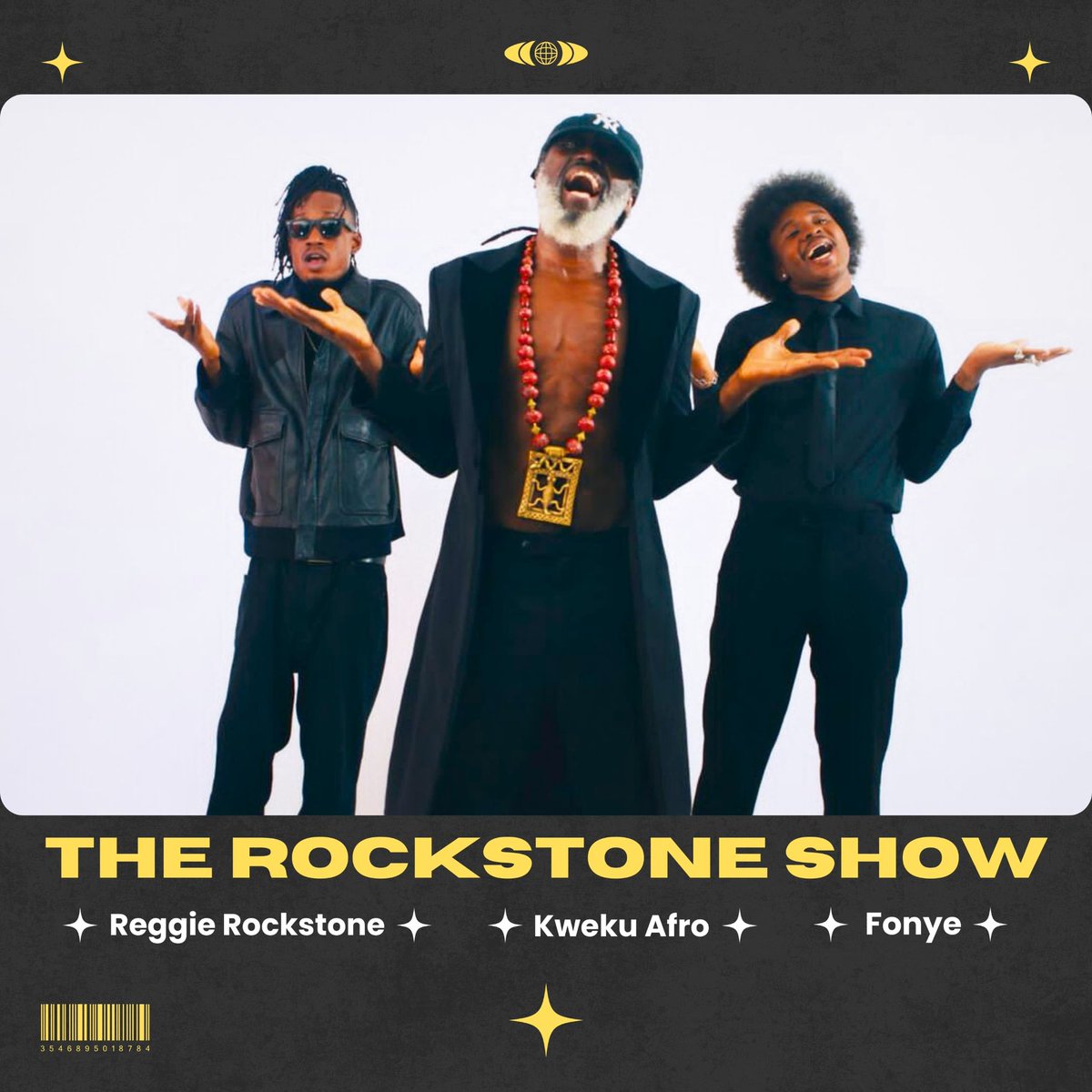 ReggieRockstone's tweet photo. 🎵 "The Rockstone Show" jam is now Available in major digital stores worldwide! Click link below

Featured @fonyethefirst &amp; @kwekuafro_ on this one!

Produced by @fonyethefirst

Let's go!
https://t.co/dSqPvJjTVL https://t.co/lPnZ2HNpPS