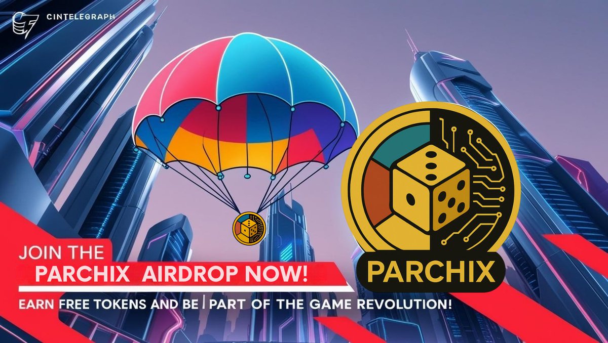 🚀 ParchiX Airdrop! 🚀

🎉 The first 1000 users will have the chance to earn ParchiX tokens for free! 🎯 Follow these steps to participate:

1️⃣ Follow us on X: <a href="/XParchix/">ParchiX</a>
2️⃣ Retweet, like, and comment on this tweet
3️⃣ Join our Telegram channel: t.me/parchixg
4️⃣ Join our