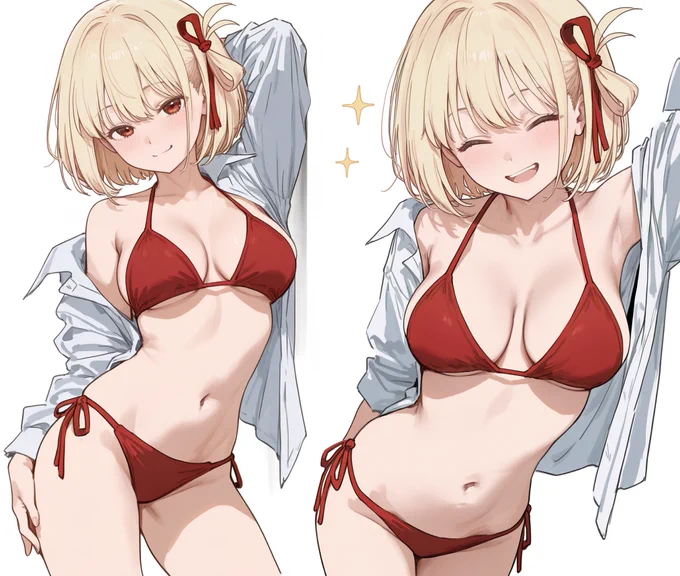 水着の錦木千束 