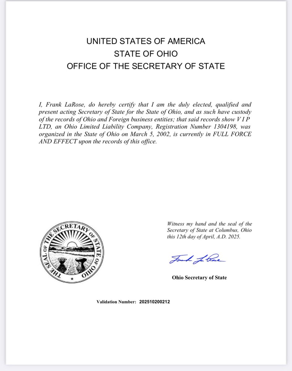 wayne77784218's tweet image. Financial institutions and Banks are now requiring Secretary of State Certificate of Good Standing
#FULLFORCEANDEFFECT
#vipltd
#generalcontractor
#residential
#commerial
#2002