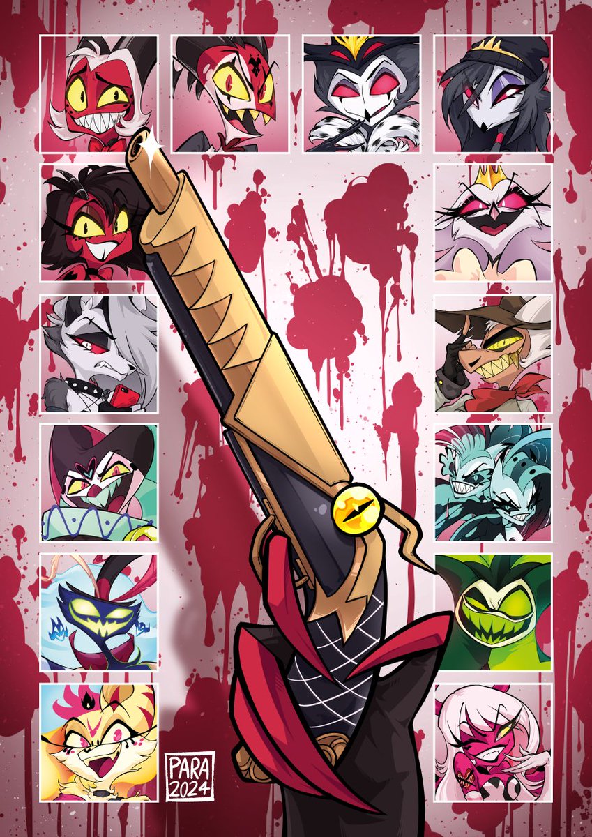 Thank you to all my new followers and I'm sorry to immediately disappoint you, but I've moved to BlueSky. I really don't want to be here anymore, I'm sorry ;;
If you're after my Helluva and Hazbin posters, they're in my shop. Hope to see you elsewhere!
linktr.ee/ParaParano