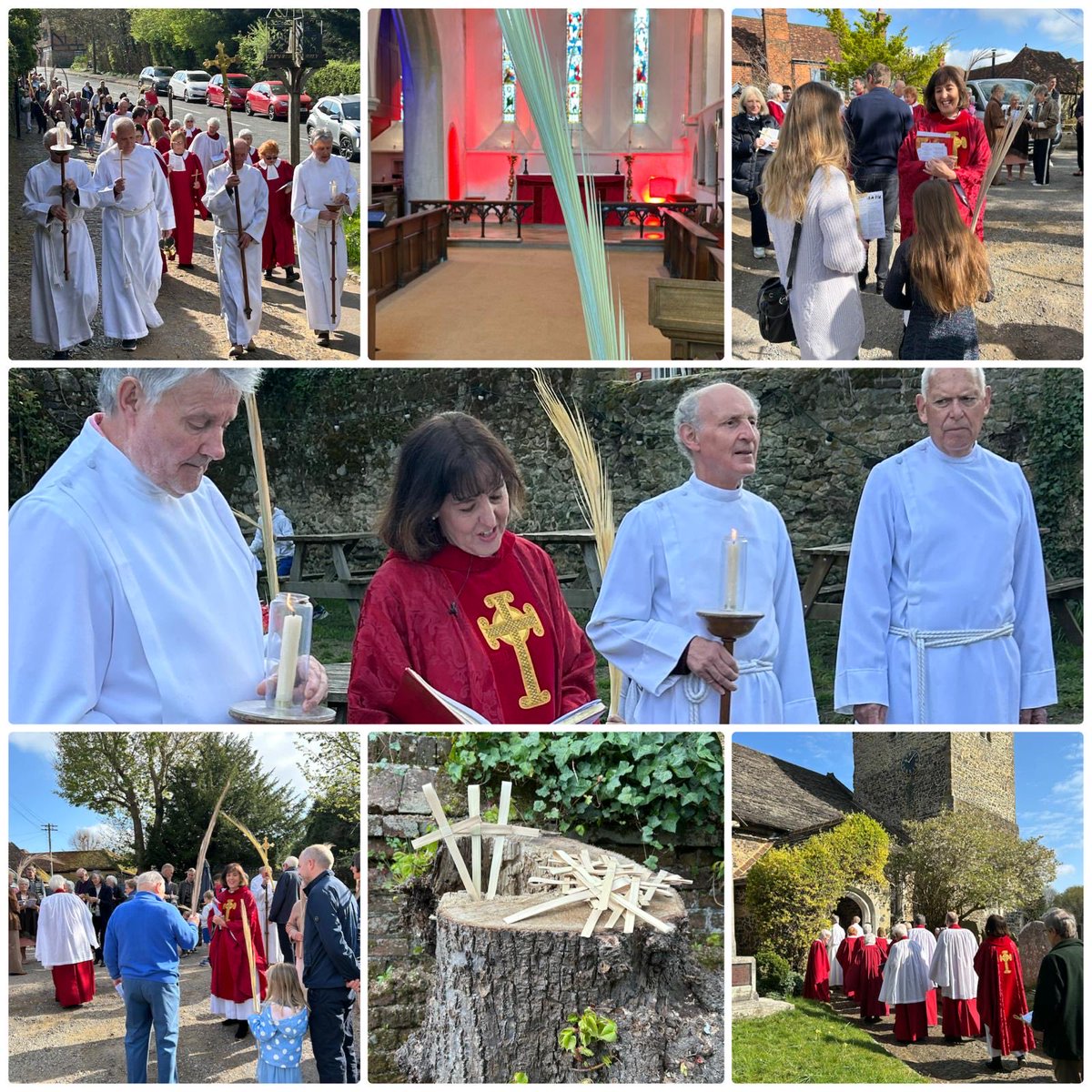HelenCook18's tweet photo. Palm Sunday ⁦@peters_church⁩ ⁦@SouthwarkCofE⁩ https://t.co/jiKsdQb3pC