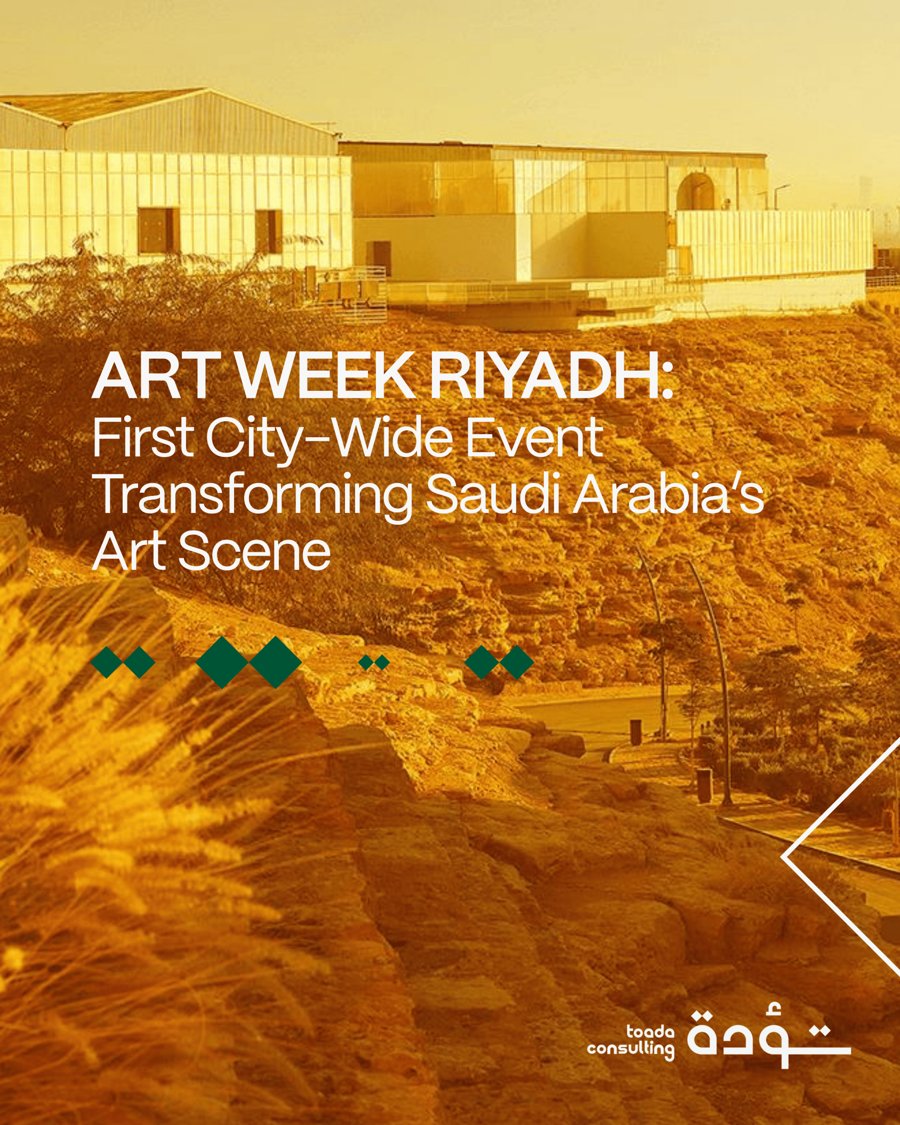 ToadaConsulting's tweet image. As a key economic &amp;amp; cultural asset, it fosters exchange, innovation &amp;amp; growth. At Toada Consulting, we craft strategies that drive lasting impact. Learn more: toada.consulting

#Toada #RiyadhArtWeek #KSA #ToadaConsulting #Economy #Art