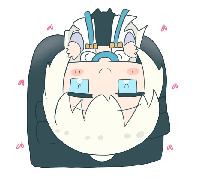 #もるがんちゃん膝枕ともるがんちゃん。 