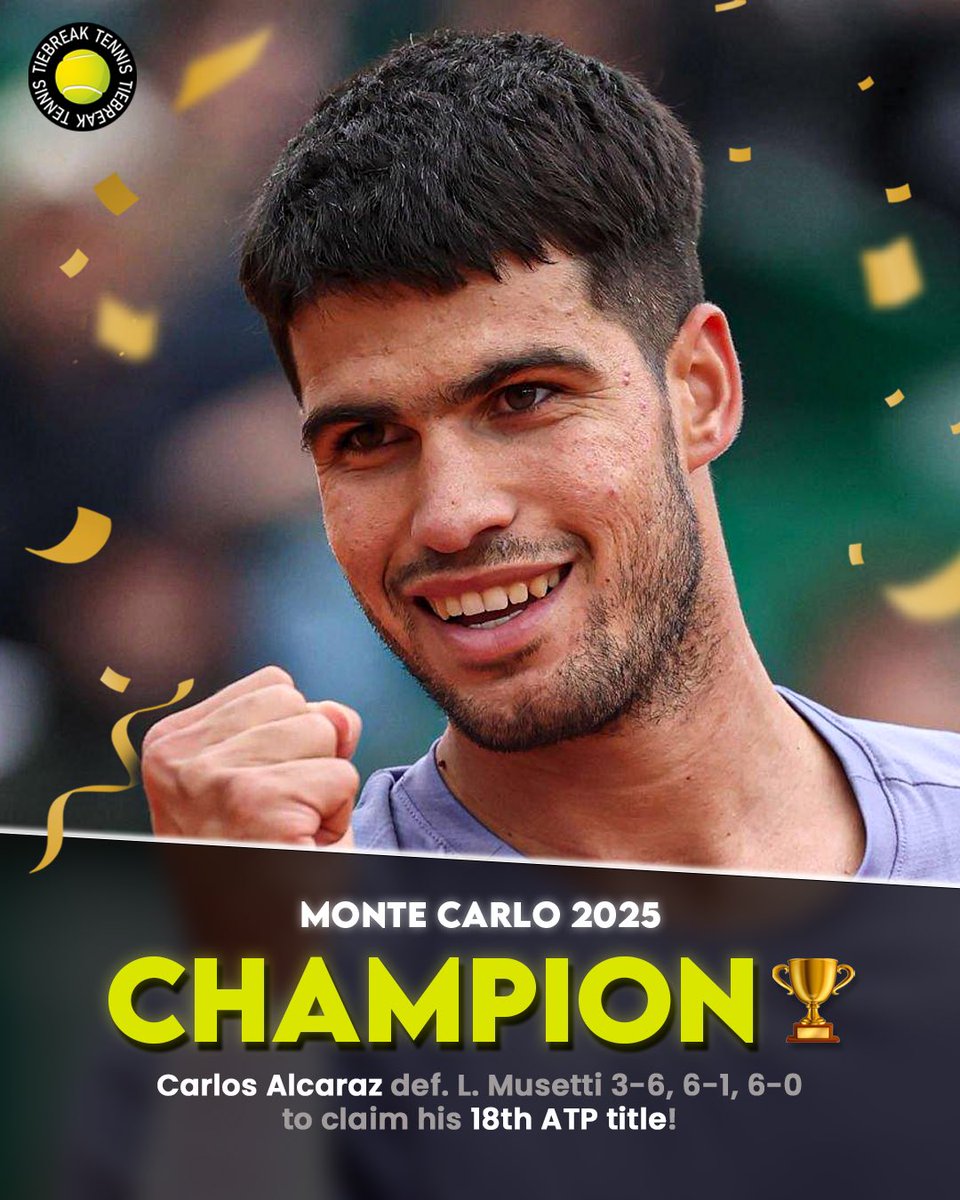 tiebreaktennis_'s tweet image. A new prince of Monaco! 🇲🇨🤴

📸Getty 
#alcaraz #carlosalcaraz #rolexmcmasters #tiebreaktennis #champion