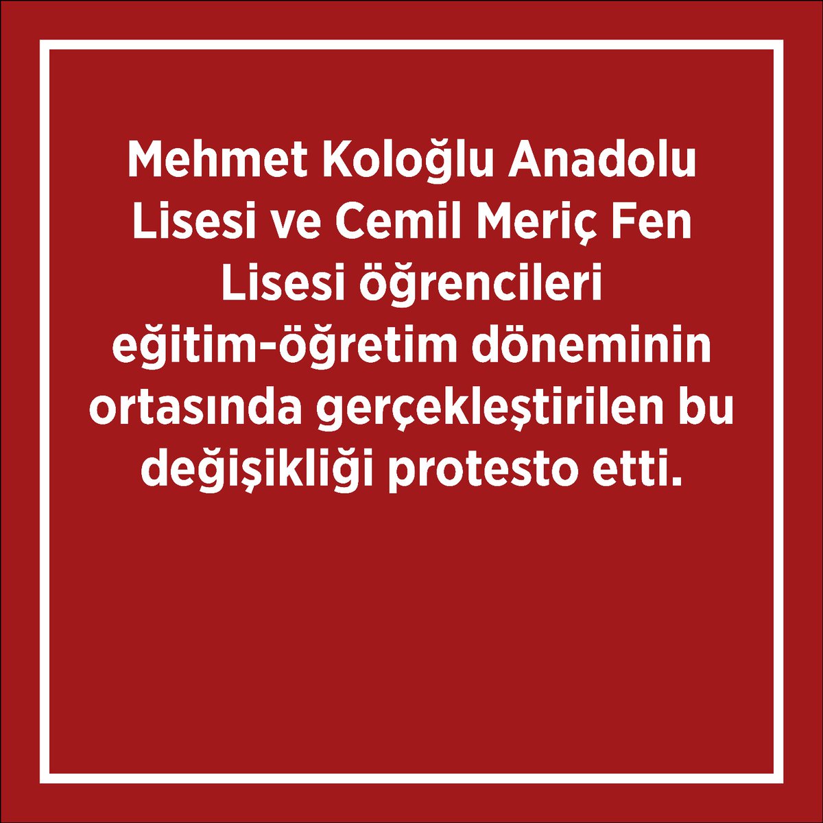 gemekgencligi's tweet photo. Nitelikli ve demokratik eğitim hakkını hedef alan bu saldırıya karşı tüm liseli sıra arkadaşlarımızı mücadeleyi büyütmeye çağırıyoruz. #elazığ #kkfal #mkal #cmfl https://t.co/qLcDVLfXZa