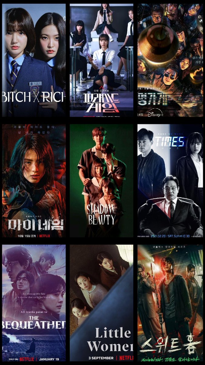 halfcryfullrich's tweet photo. REKOMENDASI DRAKOR (DRAMA KOREA)/SERIES SERU BERTEMA THRILLER/HOROR/CRIME (DARK VIBES ONLY) DENGAN DURASI SINGKAT/EPISODE PENDEK

[A THREAD]
*aku list berdasarkan episode terpendek yaa, next klo ada rekomendasi terbaru lagi aku masukkin🫶 https://t.co/dwArae7KW2