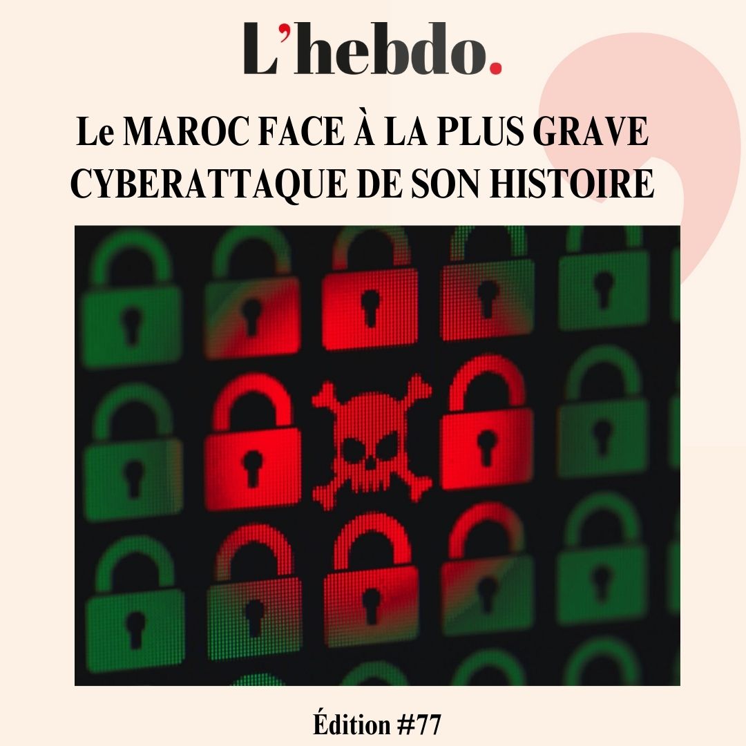 Lhebdomaroc's tweet photo. 📩 Bienvenue à L'hebdo, votre newsletter presse dédiée à l'événement marquant de la semaine au Maroc. Edition #77 CNSS Leaks : Les tenants et les aboutissants de la plus grave cyberattaque ciblant le Royaume. S'abonner (newsletter offerte) : https://t.co/n5Th6IwbpM https://t.co/yAShaImlQv