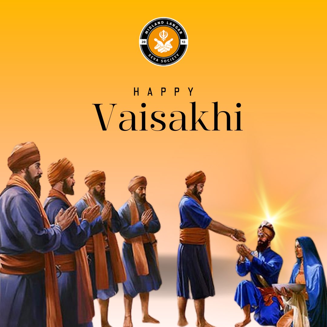 MidlandLangar's tweet photo. Wishing all our wonderful followers a very Happy Vaisakhi! ✨ 

May this joyous occasion fill your life with prosperity, happiness, and success. On this sacred day, may the spirit of Vaisakhi inspire strength and unity in us all 🧡 https://t.co/ec6KLOPksQ