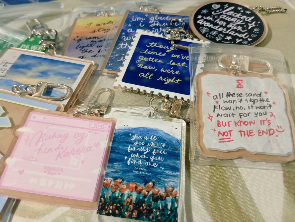 hi! will be selling my leftover keychains. will post details soon. :)