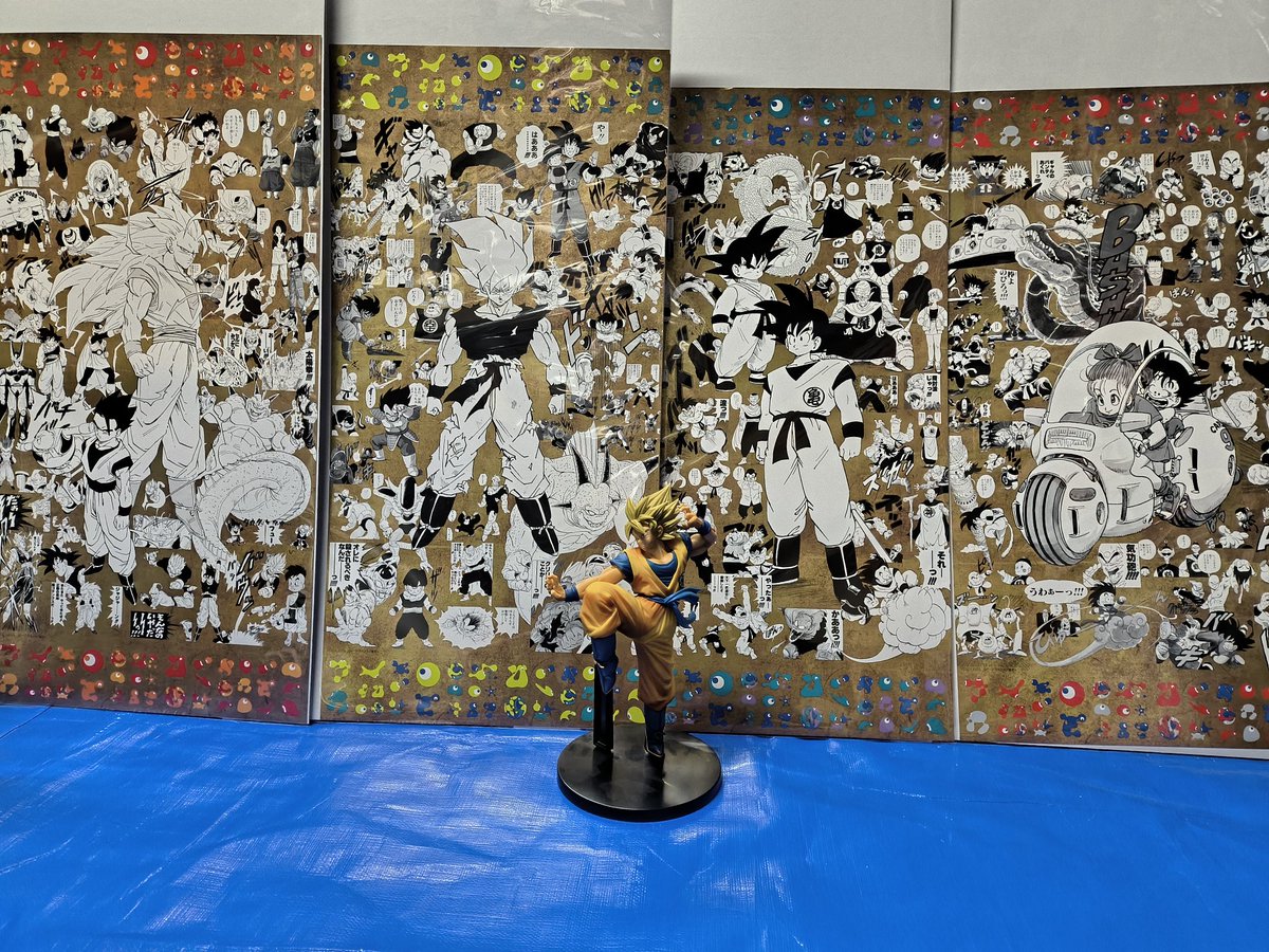 ドラゴンボール　大阪万博　ポスター3 ドラゴンボール万博ポスター、購入してきました。 サイズは30×60センチ