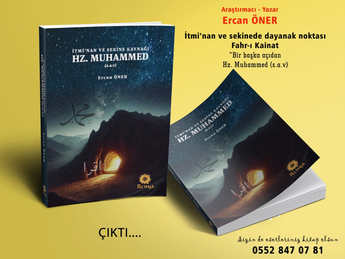 Weşanên Ronya (@ronyayayinlari) on Twitter photo Hz. Muhammed'in hayatı..
Başka bir perspektif ile ele alındı..
#ercanoner #hzpeygamber #siyer #din #Islam <a href="/ibrahimlorya/">Dr. Îbrahîm Mîrza Ph.D</a> Hz. Muhammed'in hayatı..
Başka bir perspektif ile ele alındı..
#ercanoner #hzpeygamber #siyer #din #Islam <a href="/ibrahimlorya/">Dr. Îbrahîm Mîrza Ph.D</a>