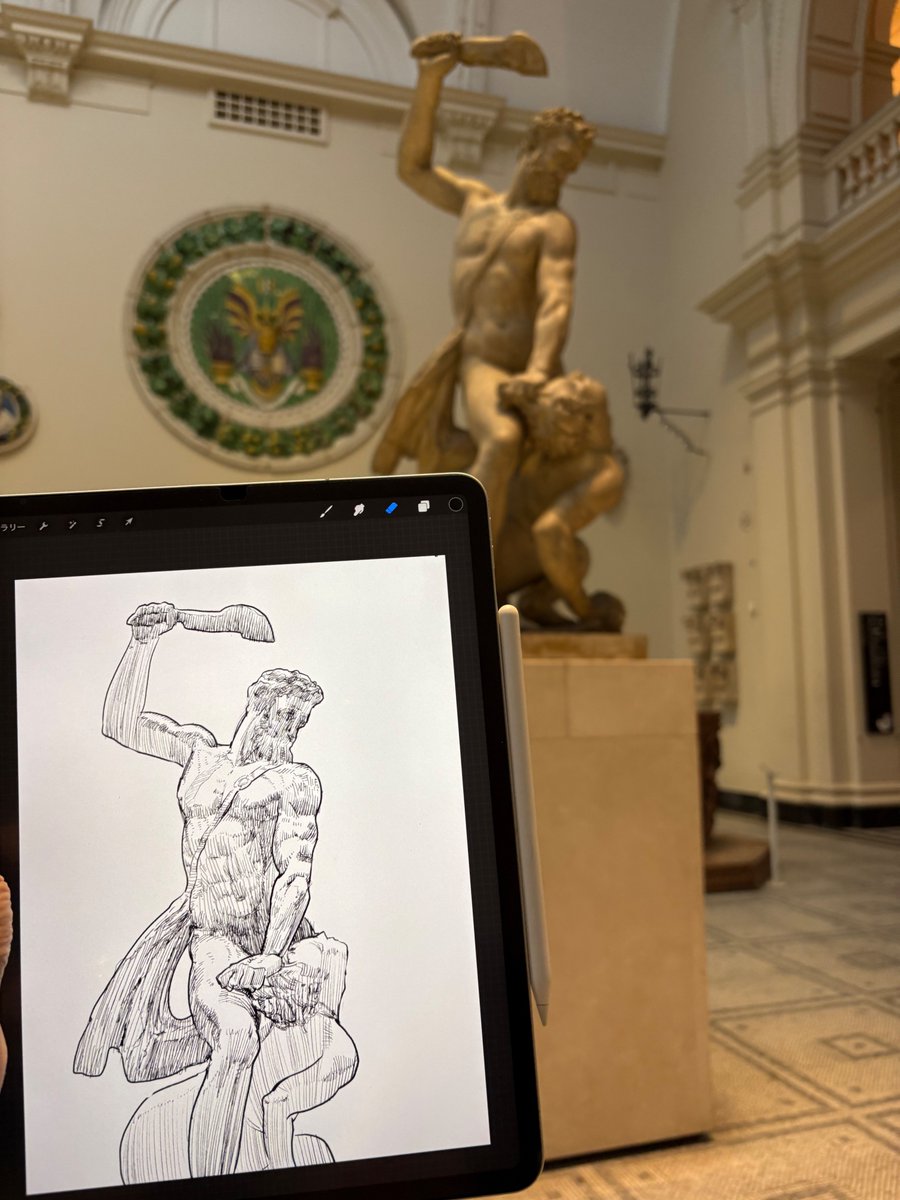 2-hour Sketching in Victoria &amp; Albert Museum 