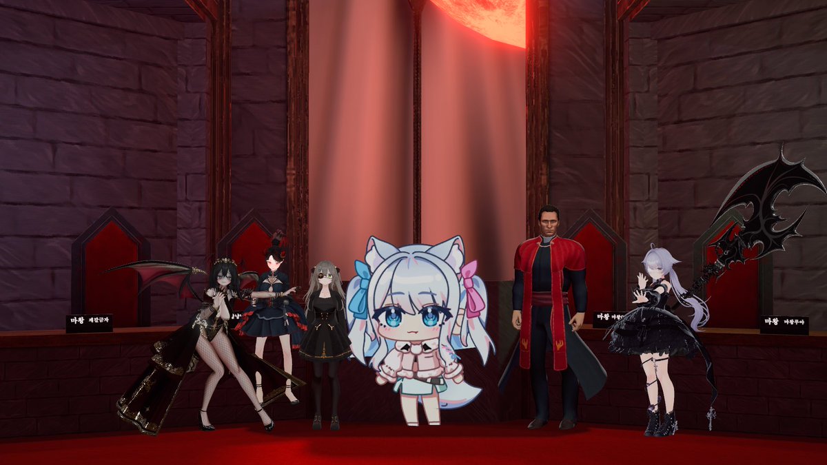 <버튜버 마왕총회>
감기로 인해 이몸의 목 컨디션이 안좋았음에도 불구하고...🥹 즐겁게 봐주어 정말 고맙당
앞으로도 마계의 모든 마왕들, 그리고 이몸과 고세구의 지하아이돌 많은 사랑 부탁한당👍
정말 소중한 자리 불러준 비챤인간과 망냥냥 마왕 다시한번 고맙당✝️💚 

✟𝓚𝓲𝓷𝓰-𝓐✟