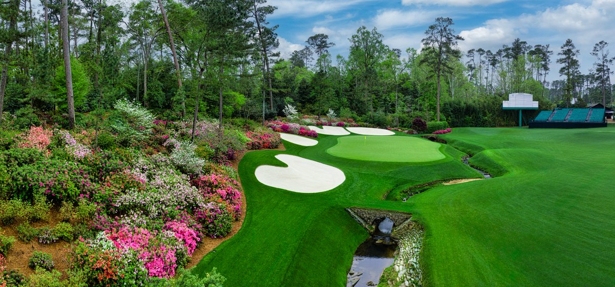 It all comes down to this. Good morning from Augusta National. #themasters