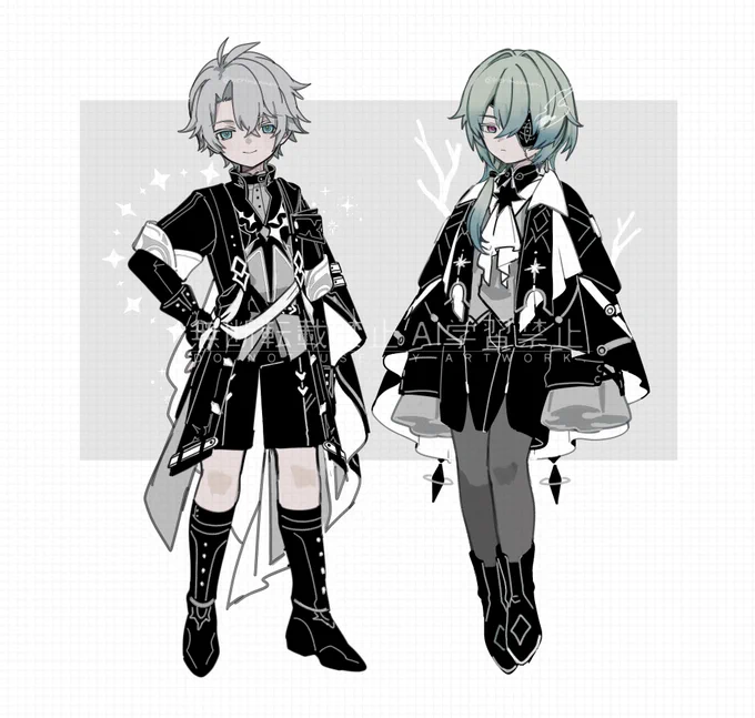 ファイノンとアナイクスも描いた 