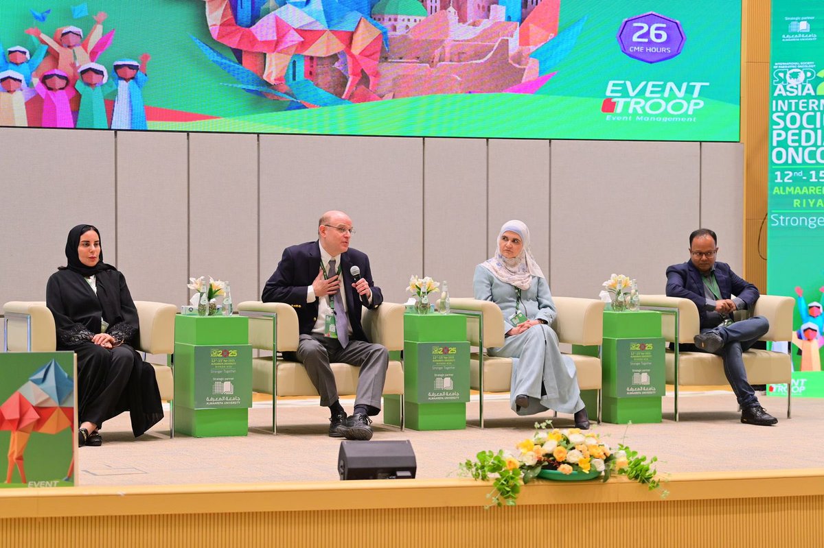 EventTroop's tweet photo. ضمن فعاليات مؤتمر #SIOPASIA2025 العالمي اليوم، يجتمع نخبة من الأطباء والخبراء والباحثين من مختلف أنحاء العالم في #الرياض لتبادل الخبرات والأبحاث العلمية، وتسليط الضوء على قصص أمل وتعافي ..
لأن الطفولة تستحق كل الفرص للشفاء 💛

As part of the global #SIOPASIA2025 conference today, leading doctors, experts, and researchers from around the world gather in #Riyadh to share knowledge, scientific research, and inspiring stories of hope and recovery…
Because every child deserves a chance to heal.

Registration is still open:
https://t.co/q7xdkGypJA

#SIOPAsia2025 #EventTroop #الرياض_تحتضن_العالم

@AsiaSiop 
@SAPHOS_media