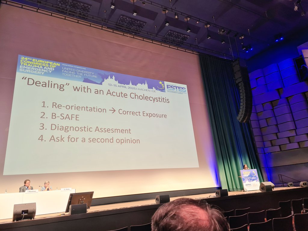 ᴅʀ ꜰ. ꜰʀᴀɴᴄɪꜱ (@dr_f_francis) on Twitter photo As always, <a href="/AMGC_Surg/">Ana González, MD, PhD, FEBS Em Surg</a> on fire when it comes to difficult acute cholecystitis 😉 excellent session! #ECTES2025 As always, <a href="/AMGC_Surg/">Ana González, MD, PhD, FEBS Em Surg</a> on fire when it comes to difficult acute cholecystitis 😉 excellent session! #ECTES2025
